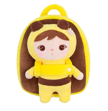 3D Koala & Panda Plush Kids Backpack – Personalized Cartoon School Bag for Boys & Girls