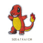 30‑Style Pokemon Embroidery Cloth Patches – Pikachu & Cartoon Iron‑On/Sew‑On Appliques for DIY Clothing