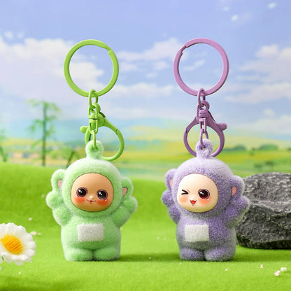 Four Color Baby Series Cartoon Keychains, Small Pendants, Trendy Children's Gifts, Cute Dolls, Couple Schoolbags And Pendants