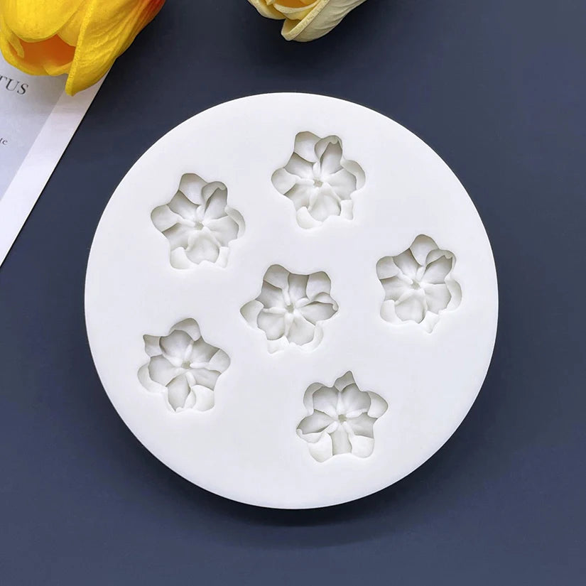 Flower Rose Silicone Mold Resin Tools Chocolate Sugarcraft Mould Fondant Cake Decorating Tools