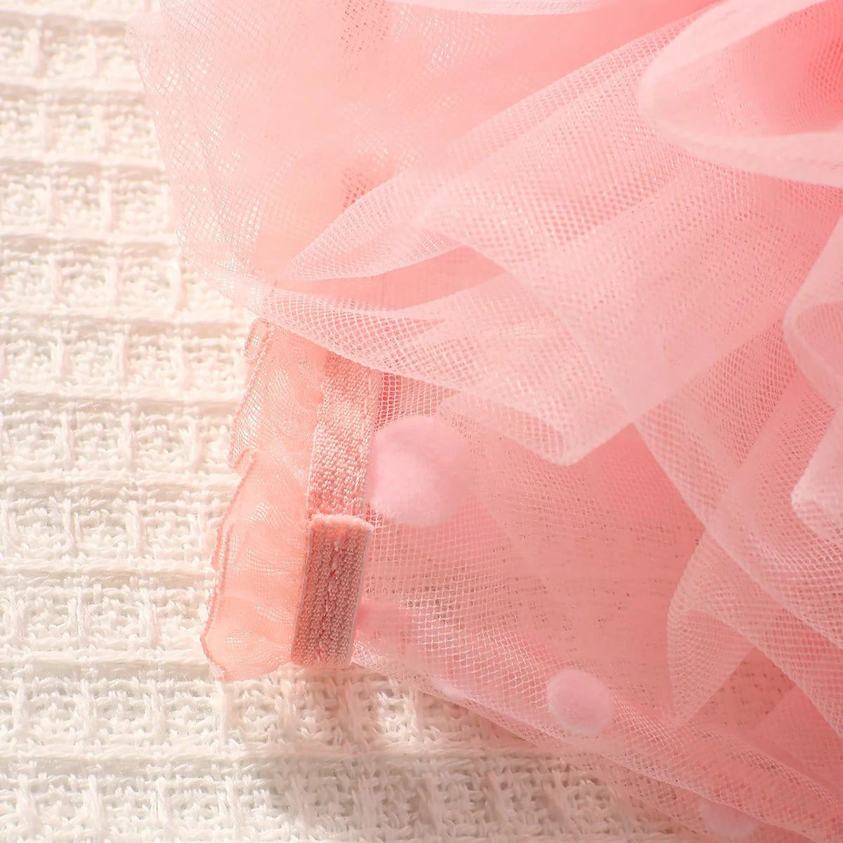 Newborn Baby Girl Photoshoot Outfit: Pink Polka Dot Romper with Bow Headband, Ideal for 1-Month Infant Photography Props