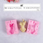 3D Doll Body Silicone Mold Fondant Chocolate Cake Decorating Tool DIY Clay Soft Pottery Doll Human Body Hand and Feet Mold