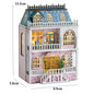 DIY Wooden Doll Houses Mini Assembly Handmade Small House Creative Scene Decoration DollHouse For Toys Birthday Gifts