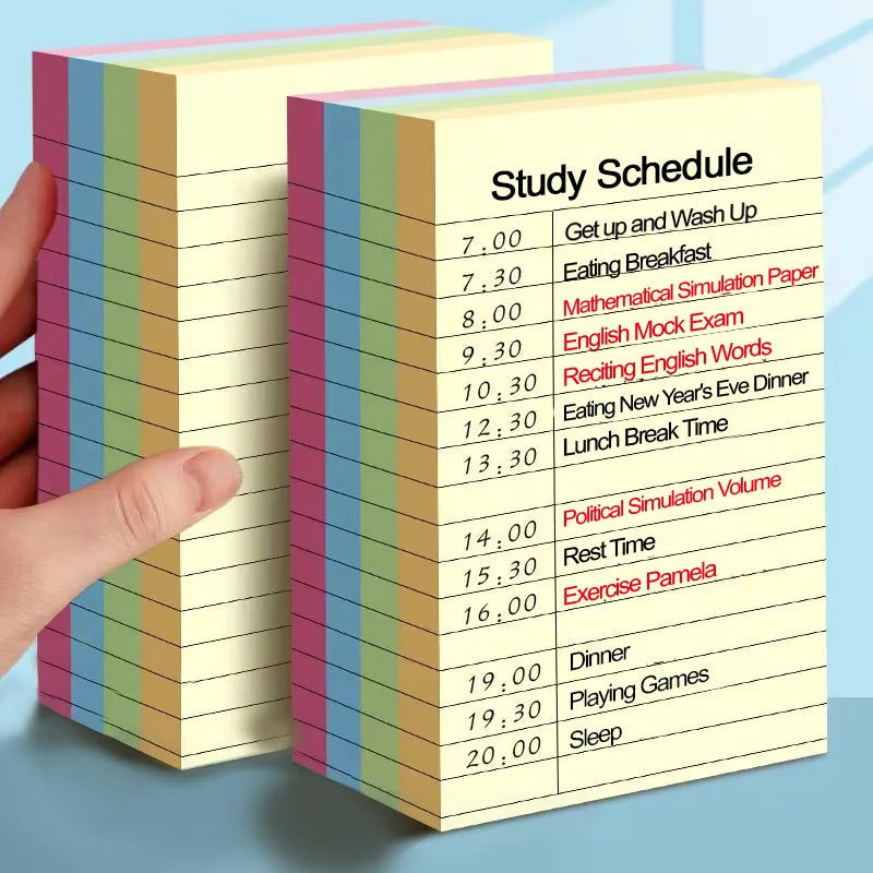 200 Portable Line Sticky Notes sheets 4 Colors