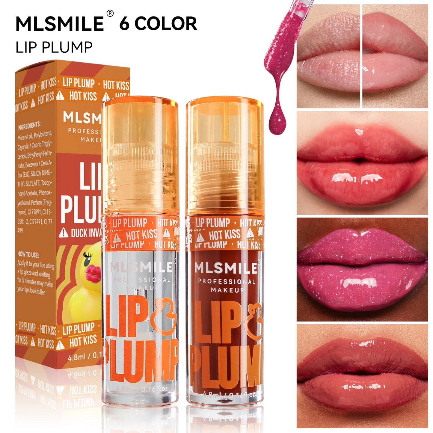 Lip Plumping Oil Moisturizing Lip Gloss t