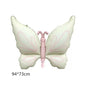 New 3D Butterfly Aluminum Film Balloon Forest Princess Style Children's Birthday Party Decoration Dreamy Wedding Decoration Cart