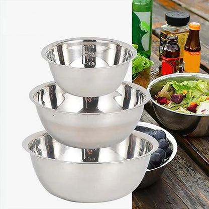 2050ml Large Size Stainless Steel Soup Bowls