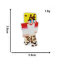 Mosaic Game Vitual World Embroidery Patches Iron on Patch Character Pasted Bag Decoration Game Pixel Appliques for Clothing Scp