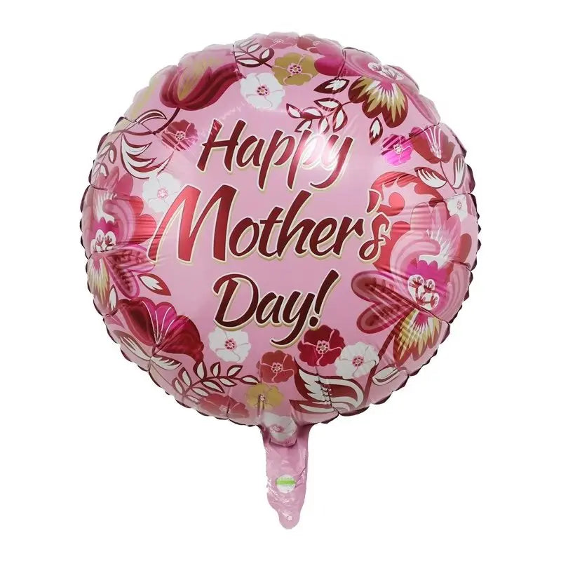 10pcs 18inch spanish mother foil balloon i loveyou have mom balloon heart gift mother's day adult birthday decoration