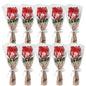 0/30/50pcs Mini Love Flower Balloons – Bouquet‑Style Heart Balloons for Valentine’s Day, Mother’s Day & Wedding DIY Decor
