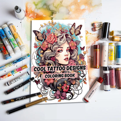 Adult Coloring Book 25 Different Patterns  1pc, A4 100gsm Thick Paper