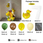 Cartoon Duck Balloon Garland Set – 32" Number Balloon (1–9) for Kids’ Birthday Party