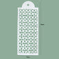FAIS DU Fondant Cake Mesh Stamps Stencils For DIY Craft Making Wedding Cake Design Plastic Spray Template Cookie Painting Mold
