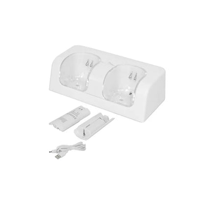 For Nintendo Wii Gamepad 2pcs/4pcs Rechargeable Batteries+Battery Charger For Wii Remote Controller Charging Dock Station