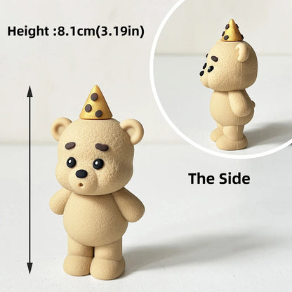 Bear or Balls Cake Toppers Teddy Theme Party Decor