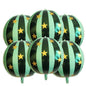 3/6PCS 22inch Striped Star Foil Balloon Home Decoration Balloons KTV Mall School Wedding Christmas Decoration Balloons DIY Gifts