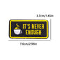 Letter Embroidered Patch Cartoon/Personality Letter Slogan Patch Iron On Patches For Clothing thermoadhesive Patches Sew Badges