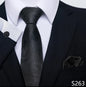 8 cm Tie Pocket Squares Necktie  Set