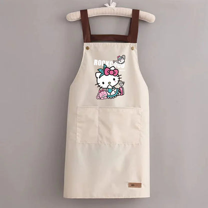 Sanrio Hello Kitty Kitchen Apron Waterproof