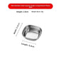 Small Sauce Bowl Kitchen Seasoning Dipping Dish Korean Style Stainless Steel 304 Multifunctional Tableware For Barbecue Dinner