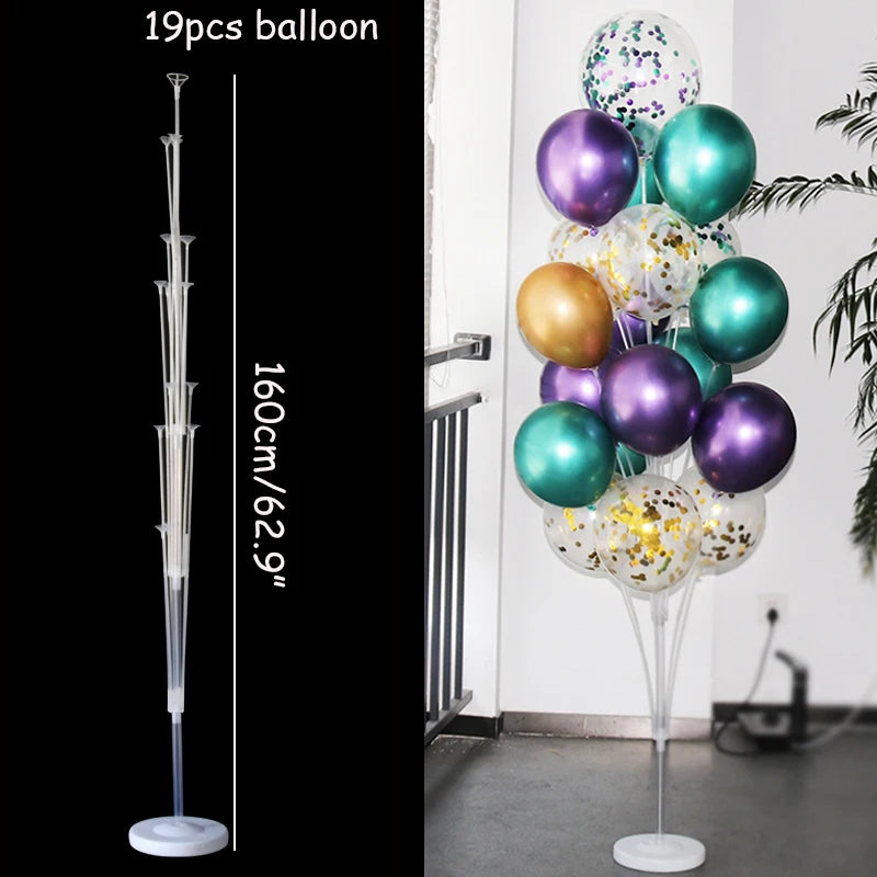 Gender Reveal Balloons Column Holder Question Mark Balloon Stand Boy or Girl Gender Reveal Birthday Party Decoration BabyShower