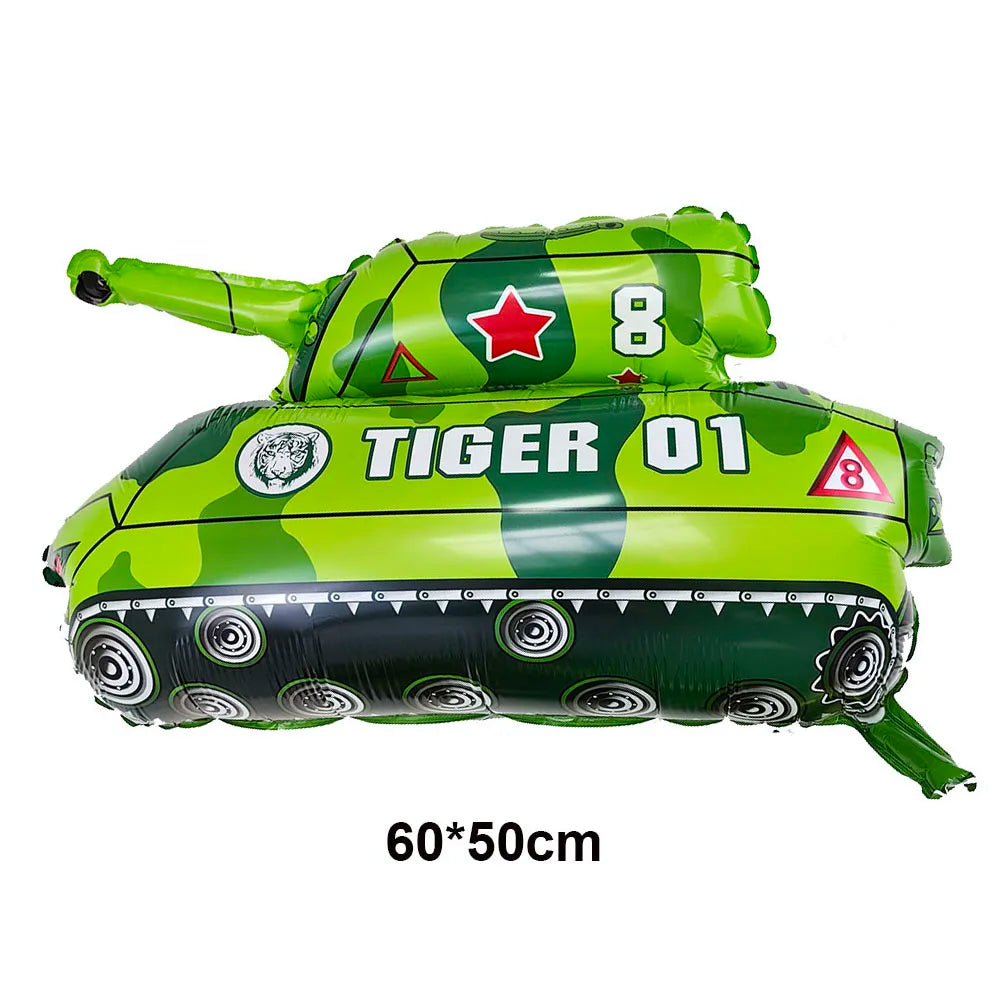 1pc Large Transportation Balloon Racing Balloon Fire Truck Ambulance School Bus Excavator Motorcycle Balloon for Boys Birthday