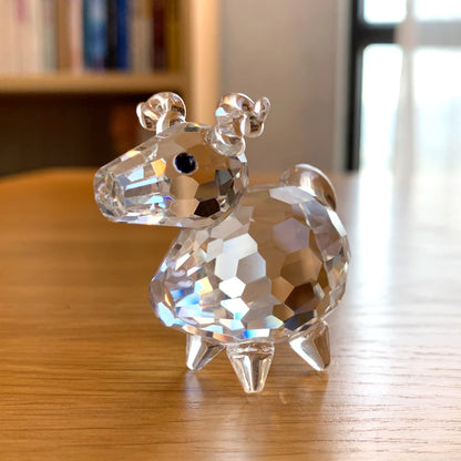 30 Styles Clear Crystal Cute Animal Figurines Glass Sculpture Paperweight Home Decors Table Ornament Xmas Kids Lady Favor Gift