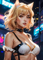 Sexy Cartoon Girl Wall Art Poster Prints Anime Women Modern Canvas Painting Home Decor Picture Living Room Murals Pintura