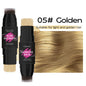 1pc Hairline Filling Cream Stick,Waterproof Matte Finish, Enhances Coverage,for Gray Roots & Thinning Hair Concealer with Brush