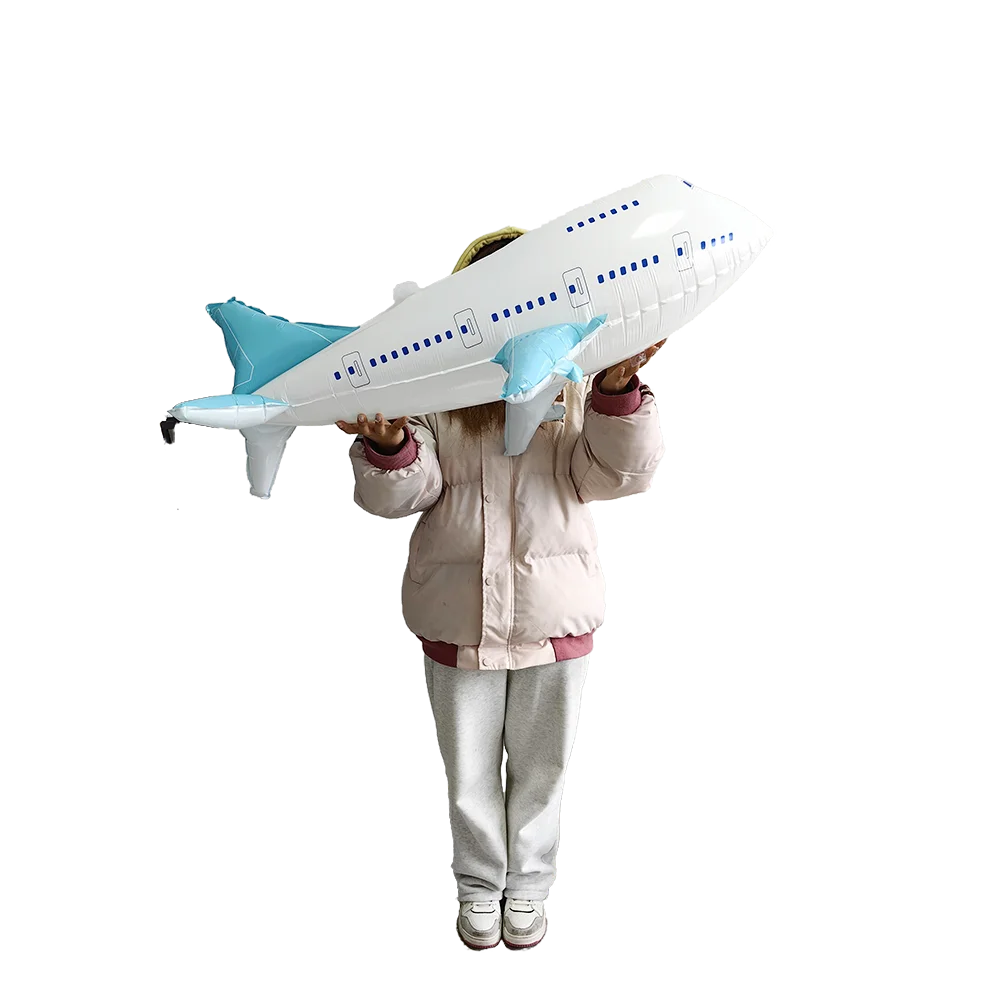 Fighter Balloon Boy Airplane Birthday Party Helicopter Plane Balloon Aircraft Balloon for Aviator Themed Birthday Party Decor