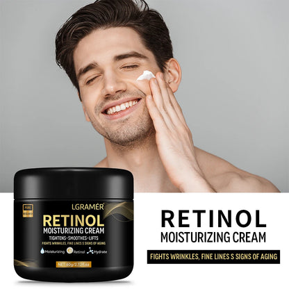 Men's Retinol Anti-Wrinkle Moisturizing Shrink Pores Whitening Face Cream