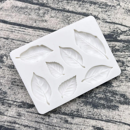 Leaf Silicone Mold Sugarcraft Chocolate Cupcake Baking Mold Fondant Cake Decorating Tools