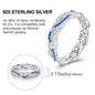 Rings Original 925 Sterling Silver Rings Simple Zircon Heart Ring For Wedding Valentine's Day Women Ring Jewelry Gift
