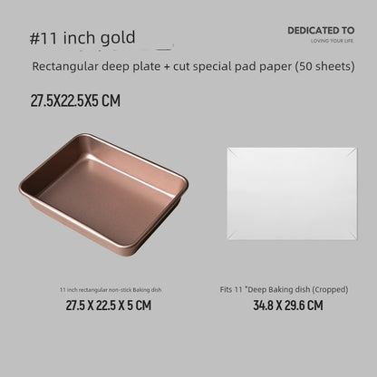 Non-Stick Tiramisu Cake Roll Mold Baking Dedicated Tray