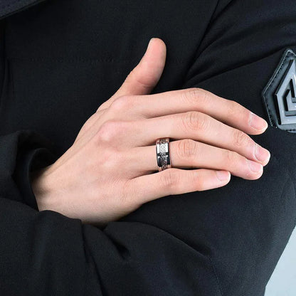 Classic Stainless Steel Couples Ring – Unisex Matching Band