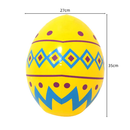 35/40cm Easter Rabbit Eggs Ballon PVC Children Inflated Ballon Garden Home Decoration Outdoor Kid Toys Ornament