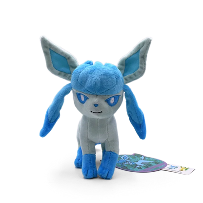 20 cm Pokémon Plush Dolls, featuring fan‑favorite characters like Pikachu, Charmander, Squirtle, Bulbasaur, Jigglypuff, Eevee, Snorlax, and Lapras.n Umbreon Vaporeon Sylveon d
