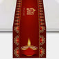 Hanukkah Menorah Table Runner – Star of David Holiday Home Décor