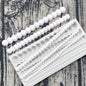 Pearl Rope Wave Flower Gemstone Shape Cake Side Lace Silicone Sugarcraft Mold Fondant Cake Decorating Tools