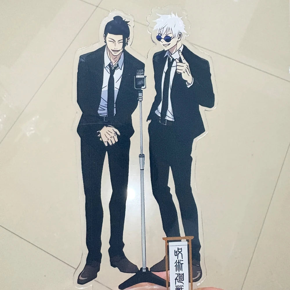 Anime Jujutsu Kaisen Acrylic Stand Ryomen Sukuna Geto Suguru Satoru Gojo Fushiguro Megumi Signboard Desktop Decorations