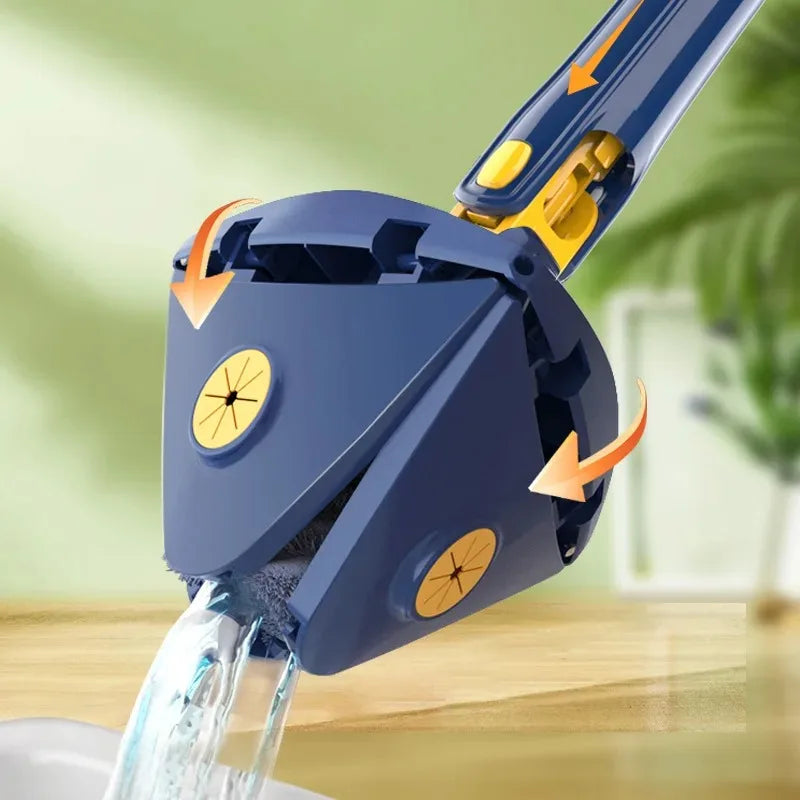 Triangle 360 Cleaning Brush Tool Self-draining Mop