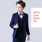 Boys Top Quality Plaid Suit Tuxedo Bowtie Blazer