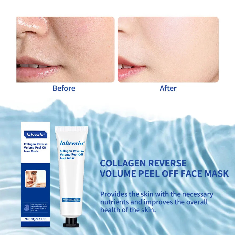 Collagen Wrapping Mask For Night Rejuvenation Moisturizing Brightening Korean Face Mask Make Glowy Skin Elasticity Facial Mask