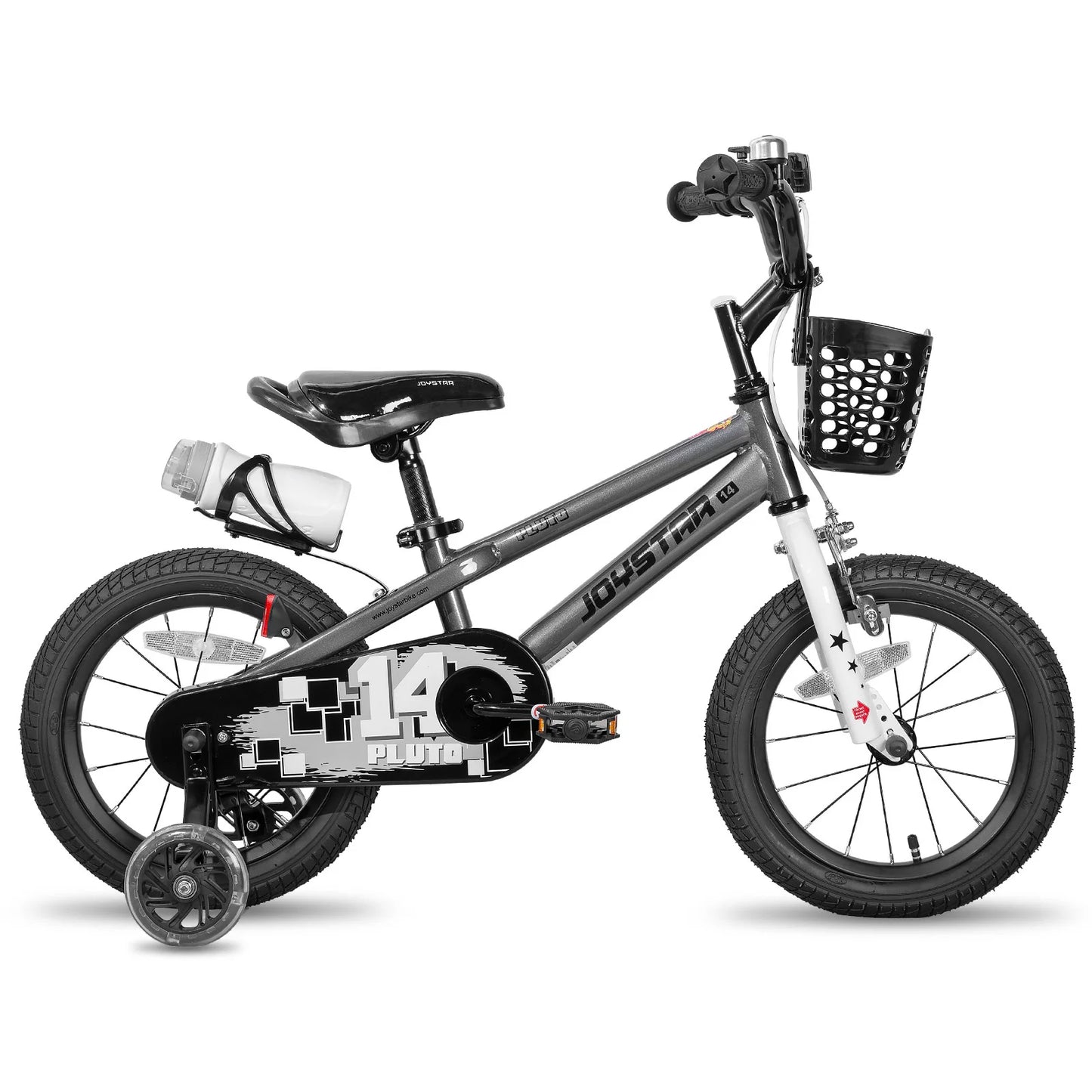 JOYSTAR 12 14 16 18 20 Inch Kids Bike with Light Up Training Wheels, Kids' Bicycle for Boys Girls Age 3-12 Years, Children Bikes