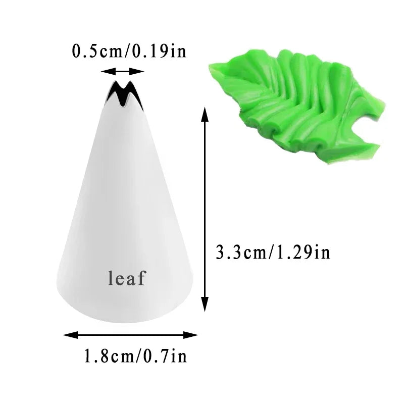 Russian Tulip Icing Nozzles – Flower Piping Tips for Cupcakes & Pastry Decorating