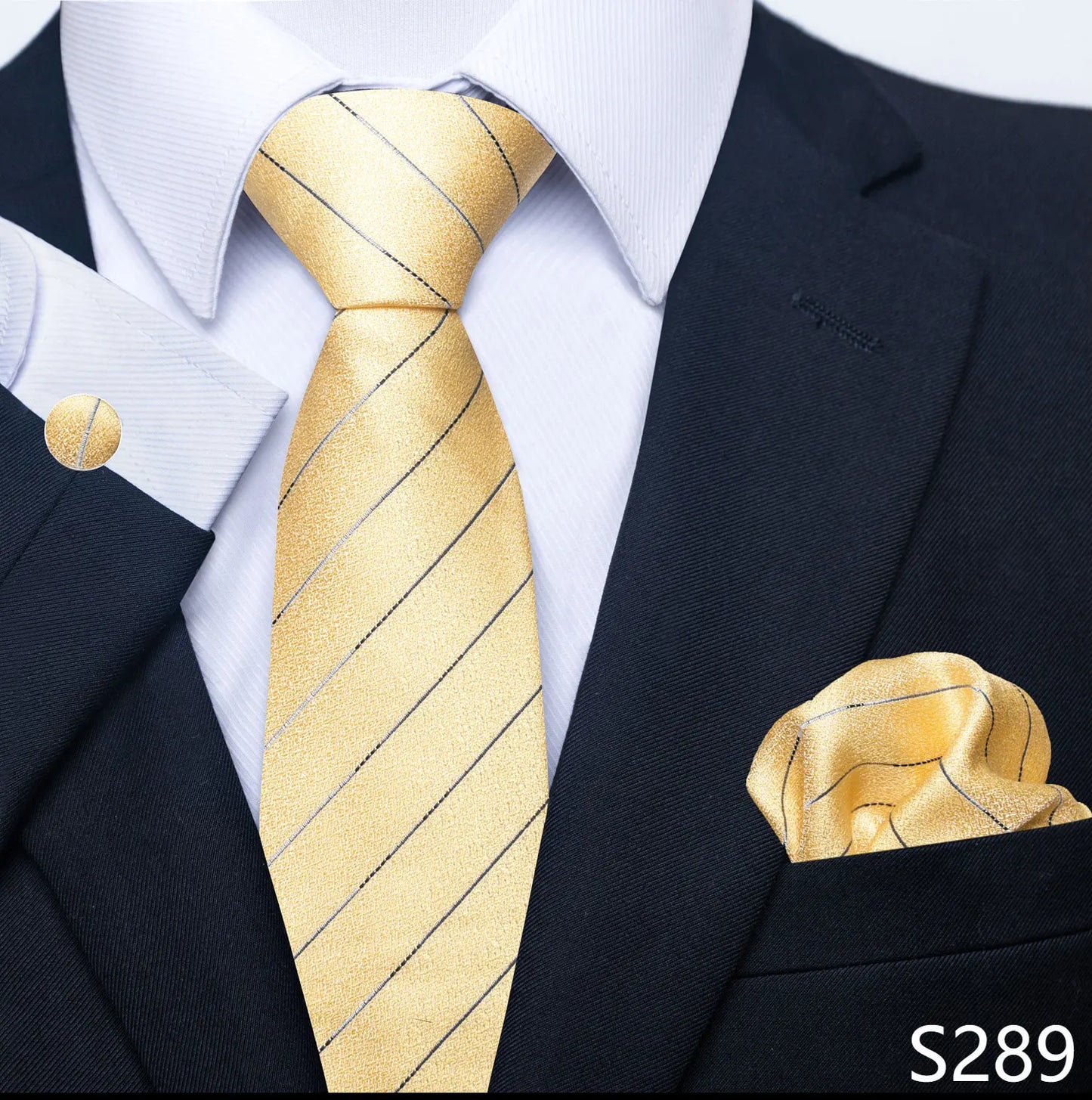 8 cm Tie Pocket Squares Necktie  Set