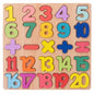 Baby Wooden Puzzles Montessori Toys 1 2 Years Toddler Toys Hand Grab Board Alphabet Number Cognition Learning Educational Toys