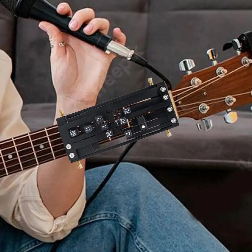 Double Chord Guitar Chord Presser Professional Beginner Practice Tool Classical Performance Folks Guitar Accessories