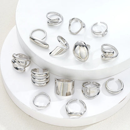 14 Piece Simple Luxury Ring Set