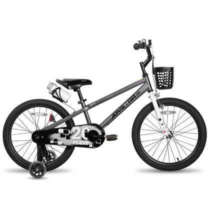 JOYSTAR 12 14 16 18 20 Inch Kids Bike with Light Up Training Wheels, Kids' Bicycle for Boys Girls Age 3-12 Years, Children Bikes